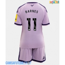 Camisa de time de futebol Newcastle United Harvey Barnes #11 Replicas 3º Equipamento Infantil 2026-27 Manga Curta (+ Calças curtas)